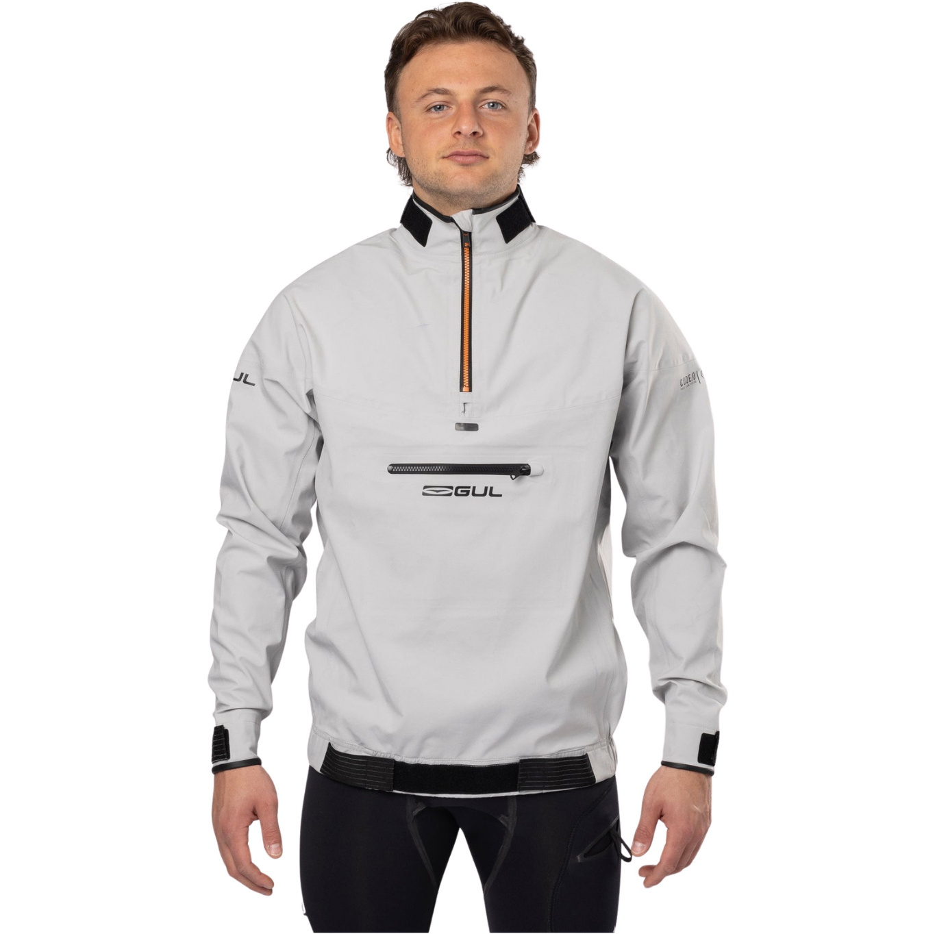 2026 Gul Mens Code Zero Recore 3L Spray Top ST0028 - Grey / Orange